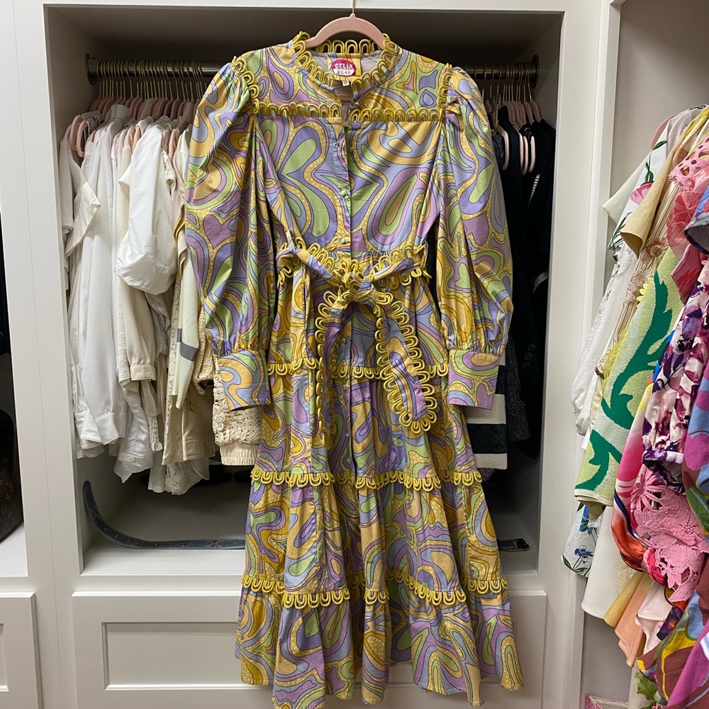 Celia B Midi Dress